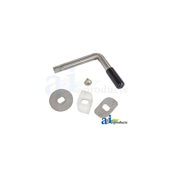 Locking Handle and Hardware 6" x4" x3"